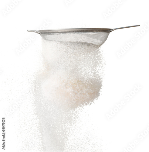 Strainer With Flour