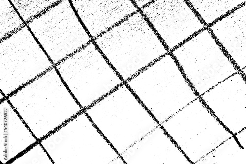 Grunge black and white texture background in transversal line shape (Vector). Use for decoration, aging or old layer