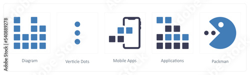 diagram, vertical dots