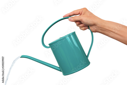 Gesture series: hand with watering can.