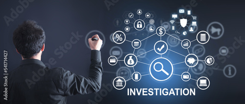 Concept of Investigation. Business. Finance