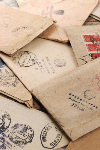 Postal letters from in time of World War 2
