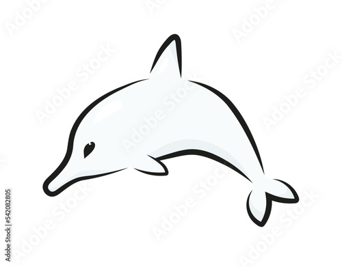 Delfin ilustracja