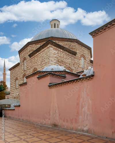 Hagia Sophia Hurrem Sultan Bathhouse, or Ayasofya Hurrem Sultan Hamami, a sixteenth-century traditional ottoman Turkish bath, or hamam, located in Sultanahmet Square, Istanbul, Turkey