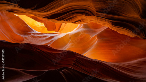 Crevice in Antelope Canyon