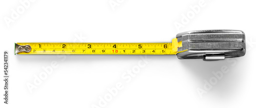 Yellow work Tape Measure or Centimeter