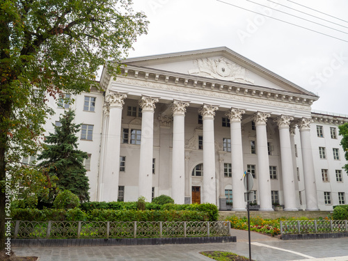 The building in Lviv in the style of the Stalinist Empire. Stepan Gzhytskyi National University of Veterinary Medicine and Biotechnologies Lviv is a public university located in Lviv, Ukraine.