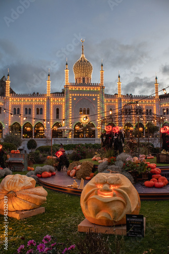 Nimb in Tivoli Copenhagen at Halloween