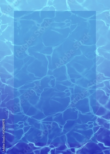 Water smoothing.Beautiful water pattern.Background with water pattern.Abstract background,wallpaper,template with water pattern.Beautiful ripples on water.Frame with water pattern.Beautiful frame for 