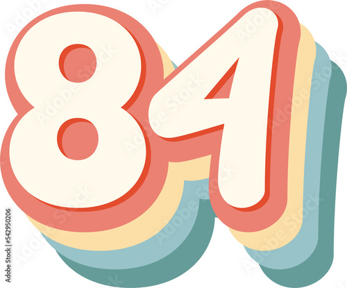 84 Number