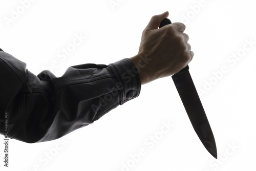 Criminal threatening to stab with large knife