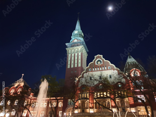 Rathaus von Subotica - Vojvodina - Serbien