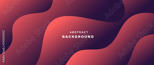Dynamic wave gradient background with grainy texture
