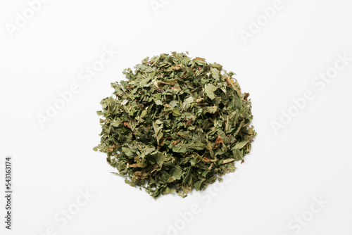 peppermint, herb tea leaves