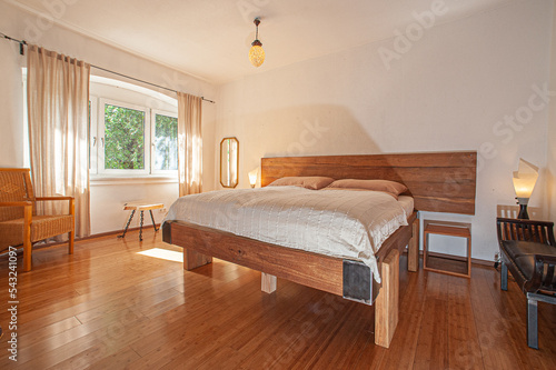 Schlafzimmer in einem AirBnB Zimmer mit gemütlicher und familiärer Athmosphäre