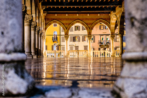 old Town of Udine in Italy