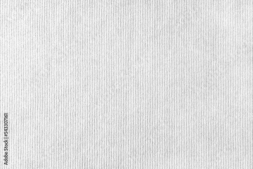 Texture background of velours white fabric. Upholstery velveteen texture fabric, corduroy furniture textile material, design interior, decor. Ridge fabric texture close up, backdrop, wallpaper.