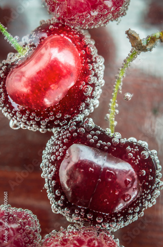 cherries, czereśnie, zdrowe owoce, zbliżenie, letnie owoce