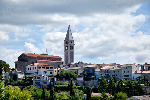 Mediterranean town of Vrsar (Orsera), Istria in Croatia 