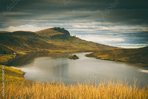 autumn landscape of the scottish highlands, scotland XIII