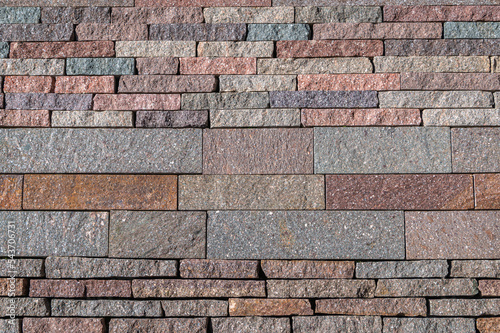 Porphyry floor texture. Architectural detail, closeup. Trentino porphyry detail useful as a background. Trentino Alto Adige, northern Italy