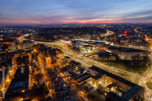 gdansk at night from above forum
