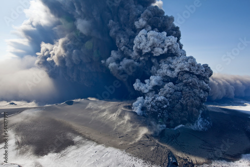 Eyjafjallajökull Volcano Eruption, Hvolsvelli, Iceland