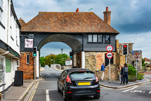 The Barbican Gate at Sandwich, Kent, England, UK 
