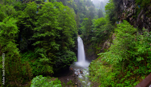 Palovit Waterfall in Camlihemsin Rize Turkey