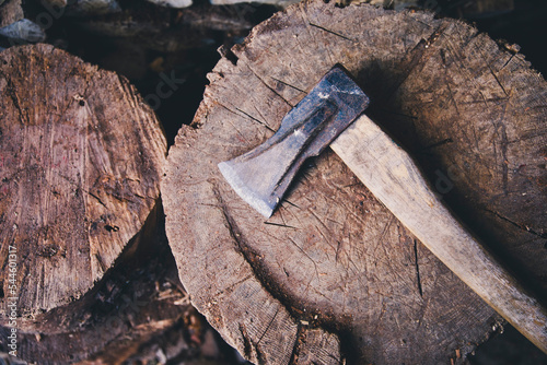 beil zum hacken von brennholz