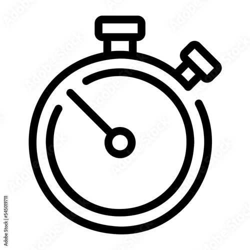 stopwatch line icon