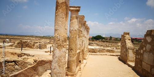 ruins of the city Cypr