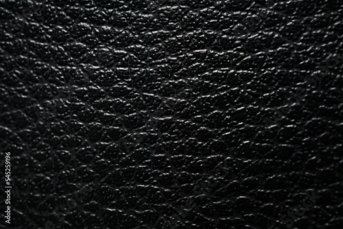black textured leather close-up mockup