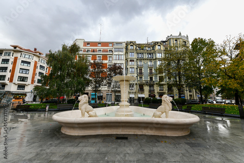 Fountain of Lions - Bilbao, Spain