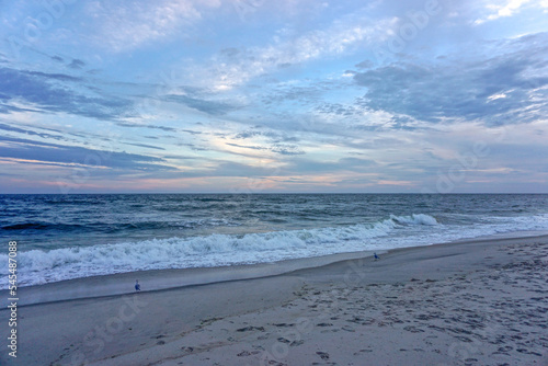 Jones Beach State Park, New York: Sunset on the shore at Jones Beach.