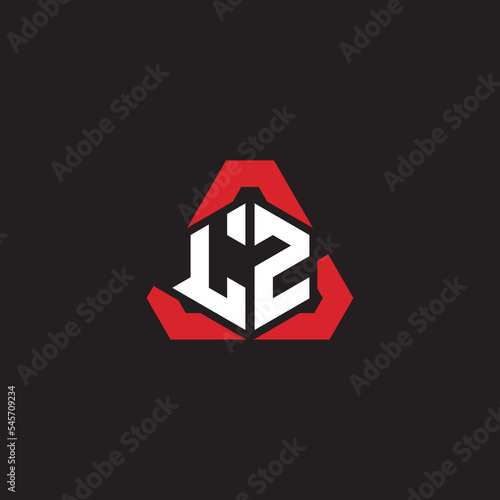 LZ initial logo esport team concept ideas