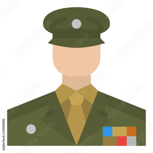 commander man military army icon