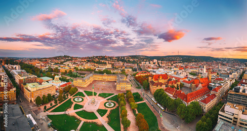 Schlossplatz in Stuttgart, Germany