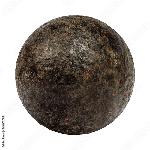 Genuine 18th century cannonball