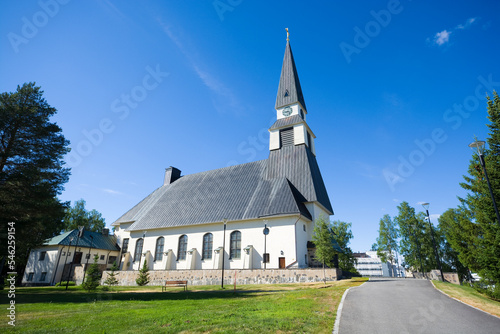 Evangelical Lutheran church in Rovaniemi, Finland