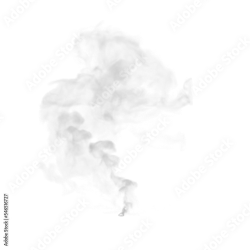 smoke on white background transparent