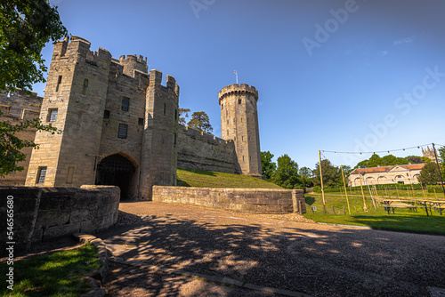 Warwick - May 27 2022: Epic Castle of Warwick, England.
