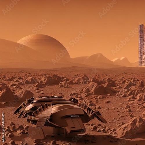 火星のドーム