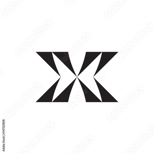MX letter logo design vector