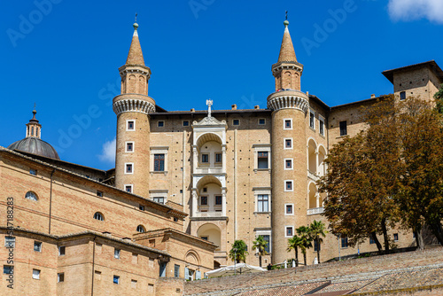 Urbino, Palazzo Ducale, Marche, Italia