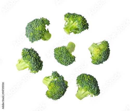 Broccoli isolated on transparent png