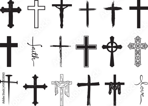 Religious CROSS BUNDLE, Jesus Cross, Old Rugged Cross , Christian ,Cross , Religious , Cross ClipArt, Crosses, Catholic Cross, Silhouette Cross, Faith Cross