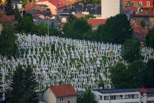  Potocari, Srebrenica memorial and cemetery for the victims of the genocide