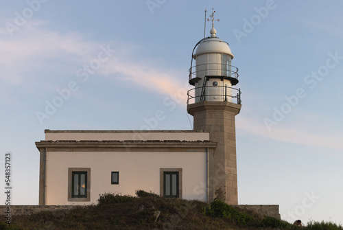 Lariño lighthouse in Galicia, Spain