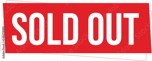 sold out sticker element